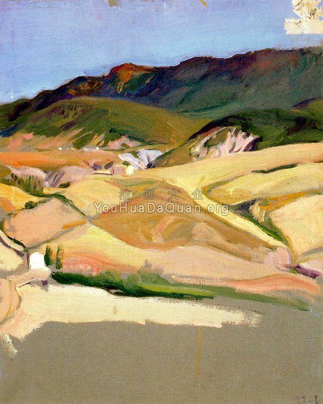 Near Jaca - 华金·索罗利亚·巴斯蒂达